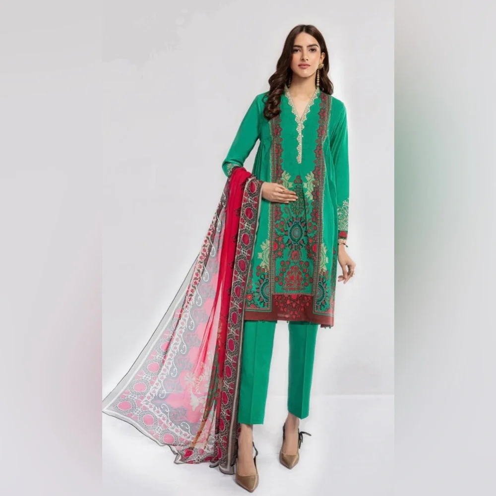 Pakistani designer Maria.B lawn dress NWT - Picture 1 of 7